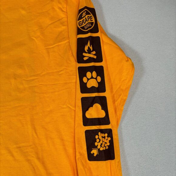 Disney’s Up T-shirt Men’s Large Long Sleeve Russell Wilderness Explorer New - Picture 5 of 8